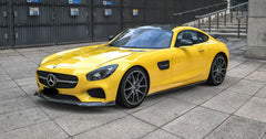 Paktechz Carbon Fiber Front Lip Spoiler Splitter - Mercedes Benz AMG GT GTS C190 Ver2.