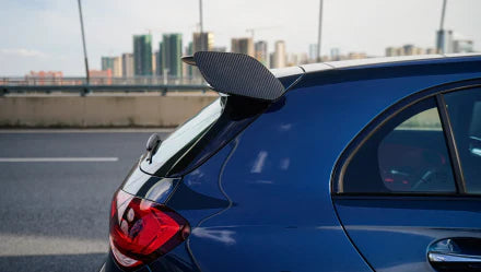 Paktechz Dry Carbon Fiber Roof Spoiler Wing - Mercedes Benz W177 a Class AMG A35 A45s Hatchback.