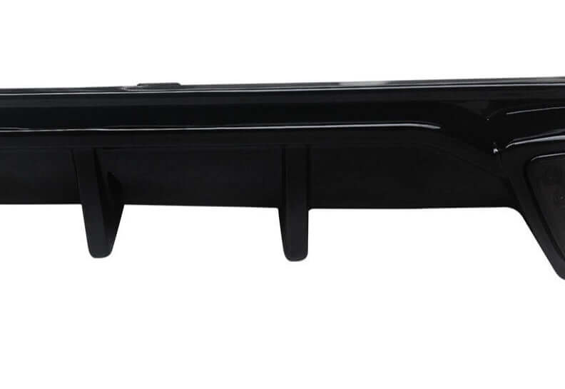 Gloss Black Honda Accord Rear Diffuser + Corner Apron Spats W/ LED.