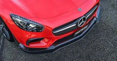Carbon Fiber Paktechz Front Splitter Lip V1 - Mercedes AMG GT/GTS.