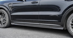 Paktechz Prepreg Carbon Fiber  Side Skirt - Porsche Cayenne Coupe Turbo 9YA 9Y0 9Y3.