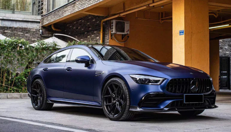 Prepreg Carbon Fiber Front Bumper Lip Splitter V2 - Mercedes Benz AMG GT43 GT50 GT53.