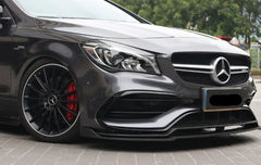 Paktechz Carbon Fiber Front Splitter Lip - Mercedes Benz W117 C117 CLA220 CLA250 CLA260 CLA45.