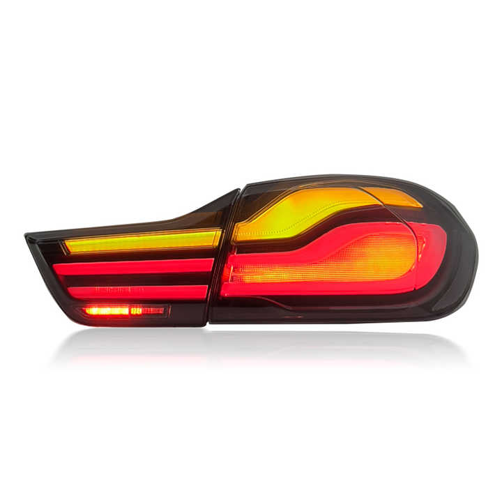 Clear LCI Style LED Tail Lights - BMW F82 / F83 M4 & F32 / F33 / F36 4 Series.