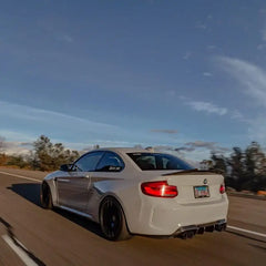 PSM Style High Kick Carbon Fiber Trunk Spoiler - BMW F87 M2 & F22 2 Series.