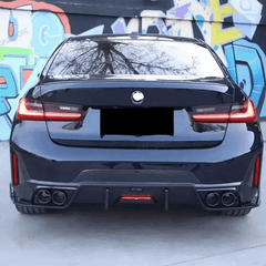 Carbon Fiber Diffuser W/ BrakeLight - BMW G20 LCI 3 Series.
