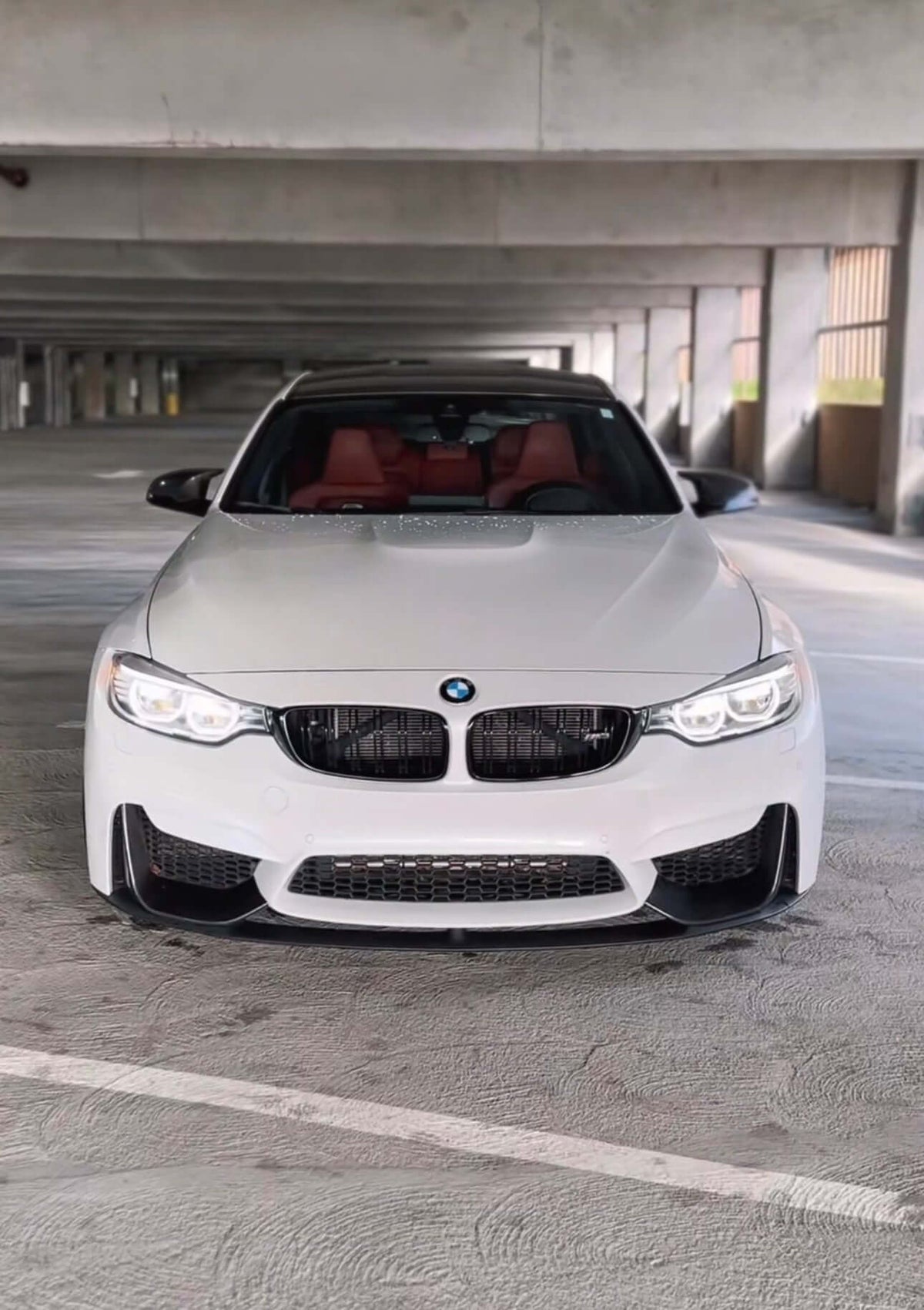 M Performance Carbon Fiber Front Lip w/ Canard - BMW F80 M3 & F82 / F83 M4.