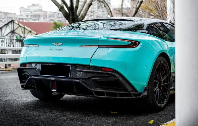 Dry Carbon Fiber Rear Diffuser w/ LED - Aston Martin DB11.