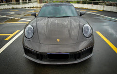Dry Prepreg Carbon Fiber Engine Bonnet Hood - Porsche 911 992 Turbo S