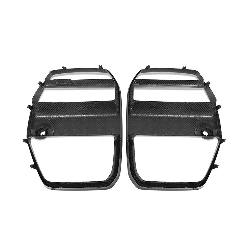 VR Style Carbon Fiber Front Grilles - BMW G80 M3 & G82 / G83 M4.