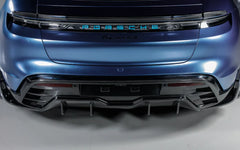 Dry Carbon Fiber Rear Ducktail Trunk Spoiler - Porsche Taycan 4S.