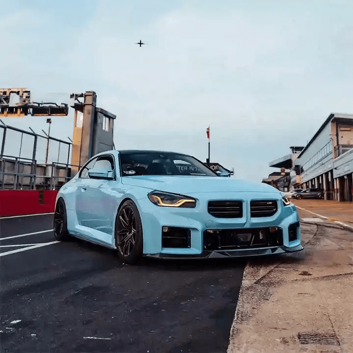 Carbon Fiber Front Splitter Lip - BMW G87 M2.
