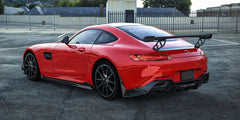 Paktechz Carbon Fiber Rear Bumper Diffuser - Mercedes Benz AMG GT GTS C190.