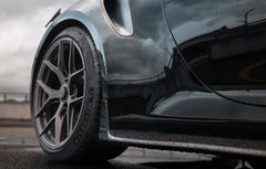 Dry Carbon Fiber Side Skirts - Porsche 911 992 Turbo S.