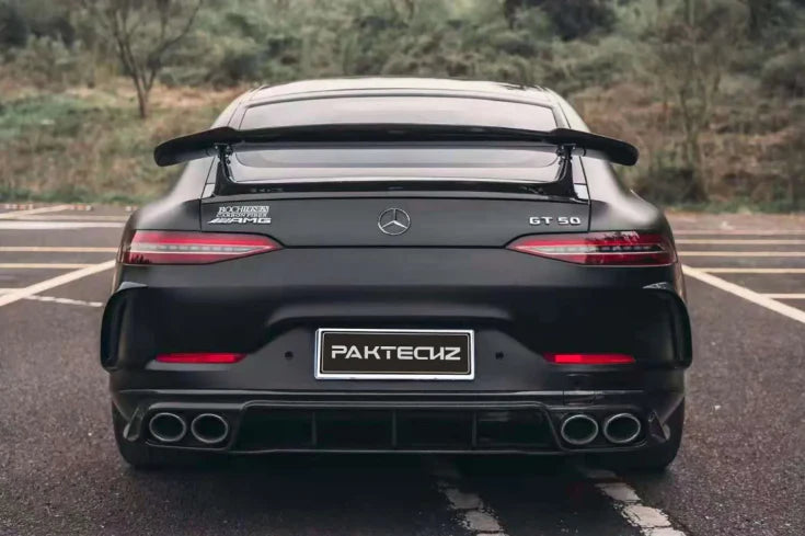 Paktechz Dry Carbon Fiber Rear Diffuser - Mercedes Benz AMG GT43 GT50 GT53 X290.