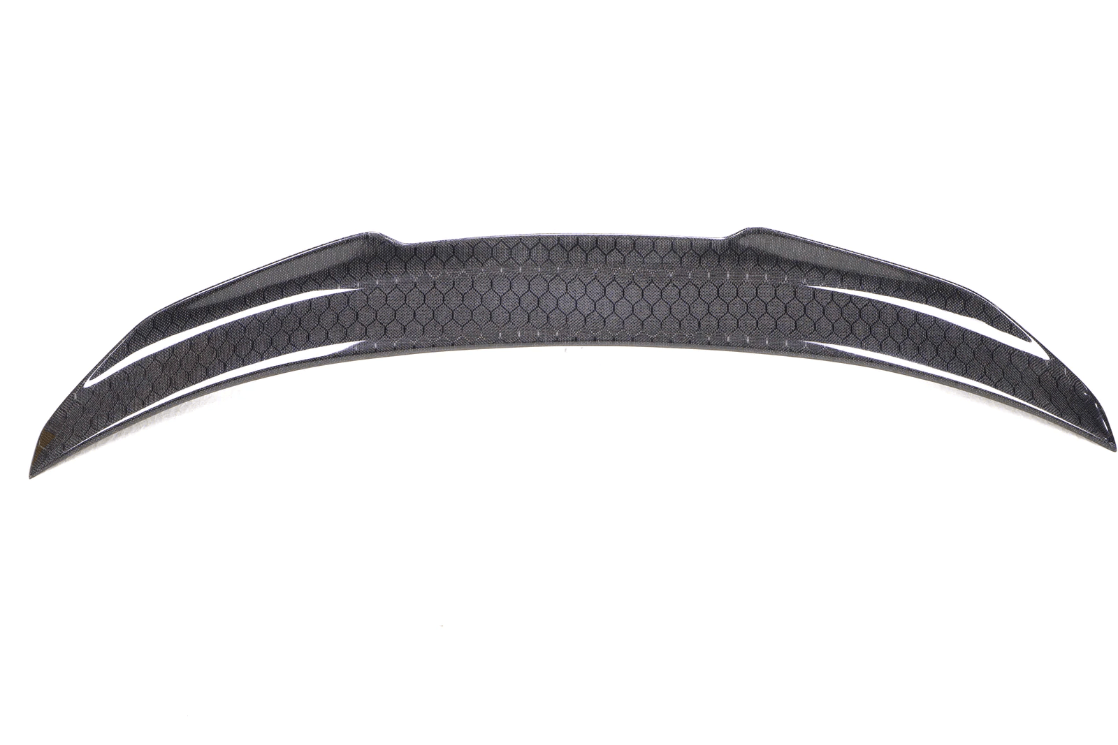 PSM Style High Kick Honeycomb Carbon Fiber Trunk Spoiler - BMW E90 / E92 / E93 M3 & 3 Series.