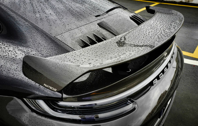 Prepreg Carbon Fiber Engine Lid -  Porsche 992 Turbo S
