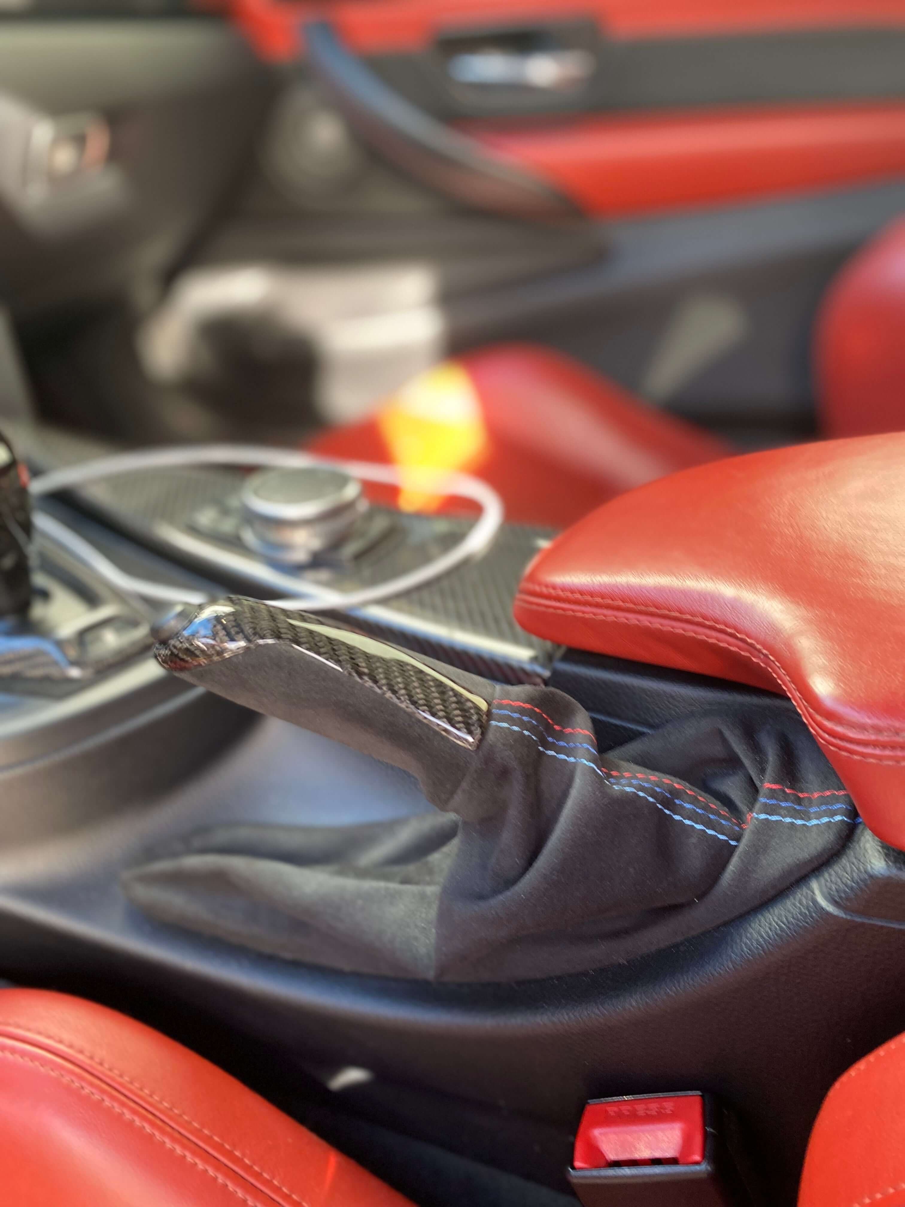Carbon Fiber E-Brake Cover - BMW F & E Chassis.