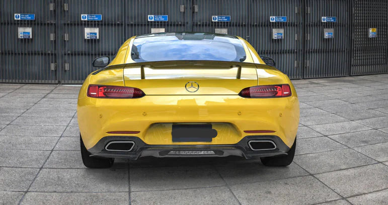 Paktechz Carbon Fiber Rear Wing V2  - Mercedes Benz AMG GT GTS GTC C190.