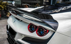 Paktechz Prepreg Carbon Fiber  Rear Spoiler Wing -  Ferrari F8 Tributo.
