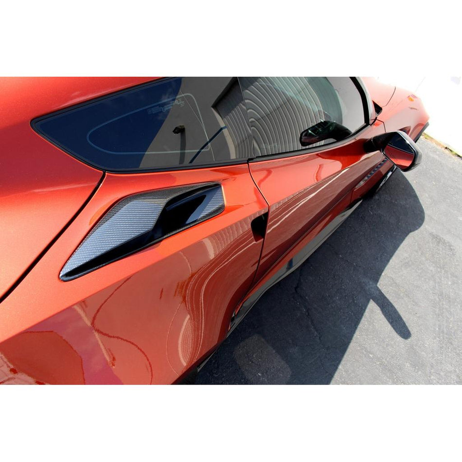 Chevrolet Corvette C7 Stingray C7 Z06 Quarter Panel Intake Vents 2015 2019