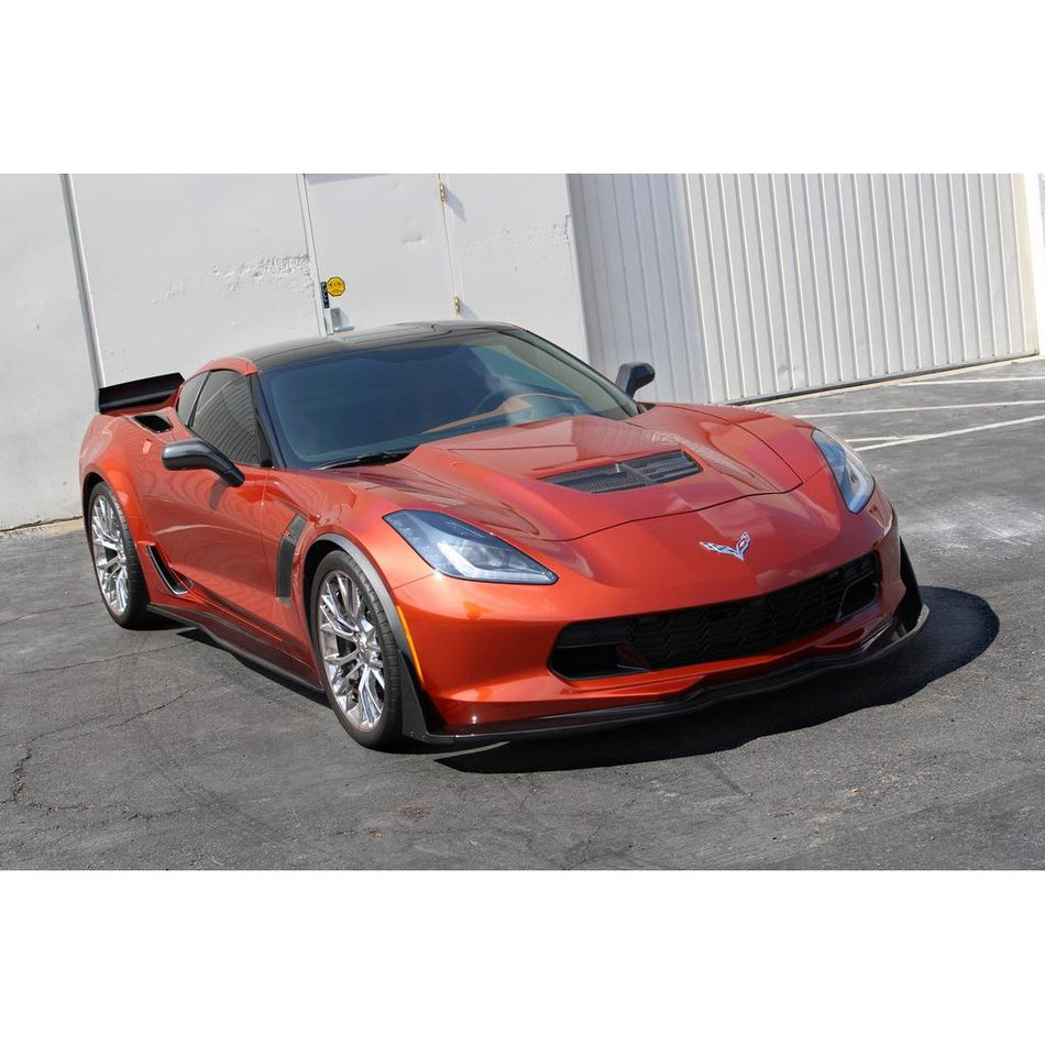 Chevrolet Corvette C7 Z06 Track Pack Aerodynamic Kit 2015 2019 Version 2