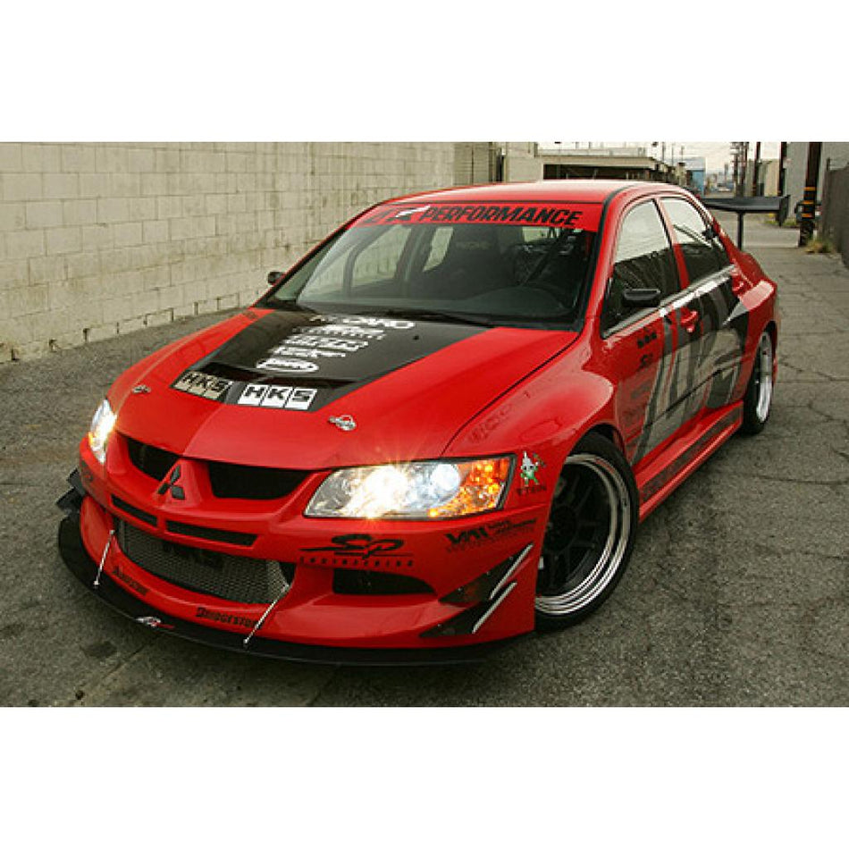 Mitsubishi Evolution 8 Evil R Widebody Aerodynamic Kit 2003 2005