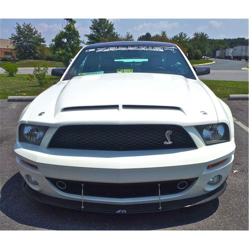 Ford Mustang Front Wind Splitter 2007 2009 GT 500 With Oem Lip