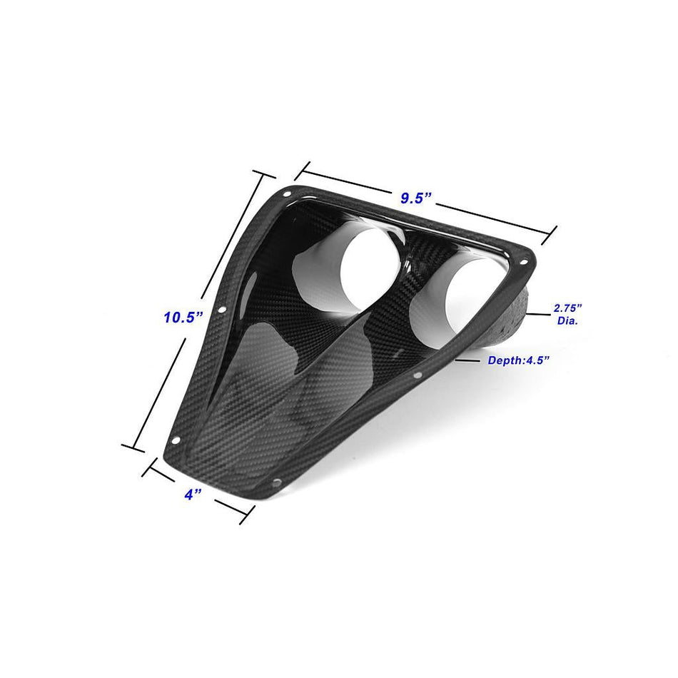 Universal Fitment Dual Naca Ducts