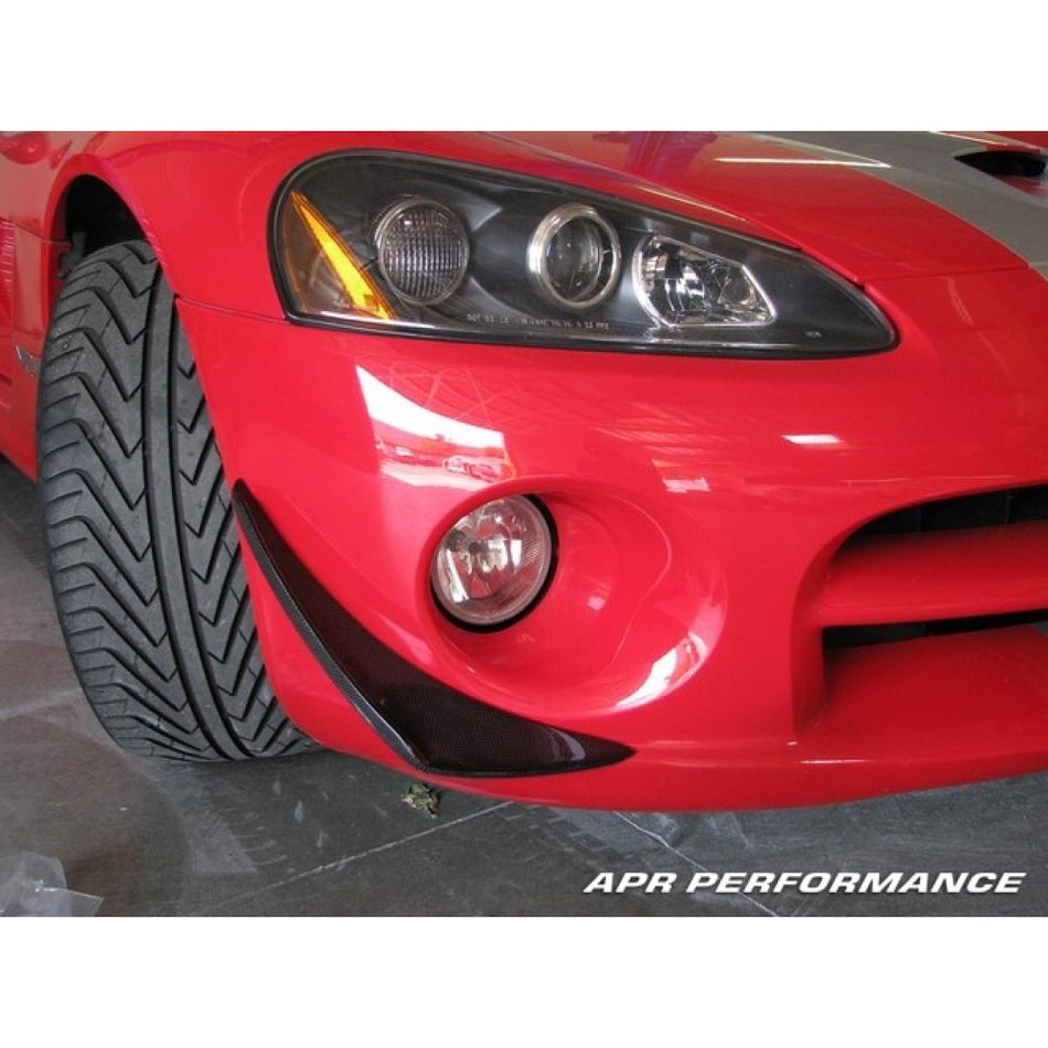Dodge Viper Srt 10 Front Bumper Canards 2003 2010 Coupe Convertible