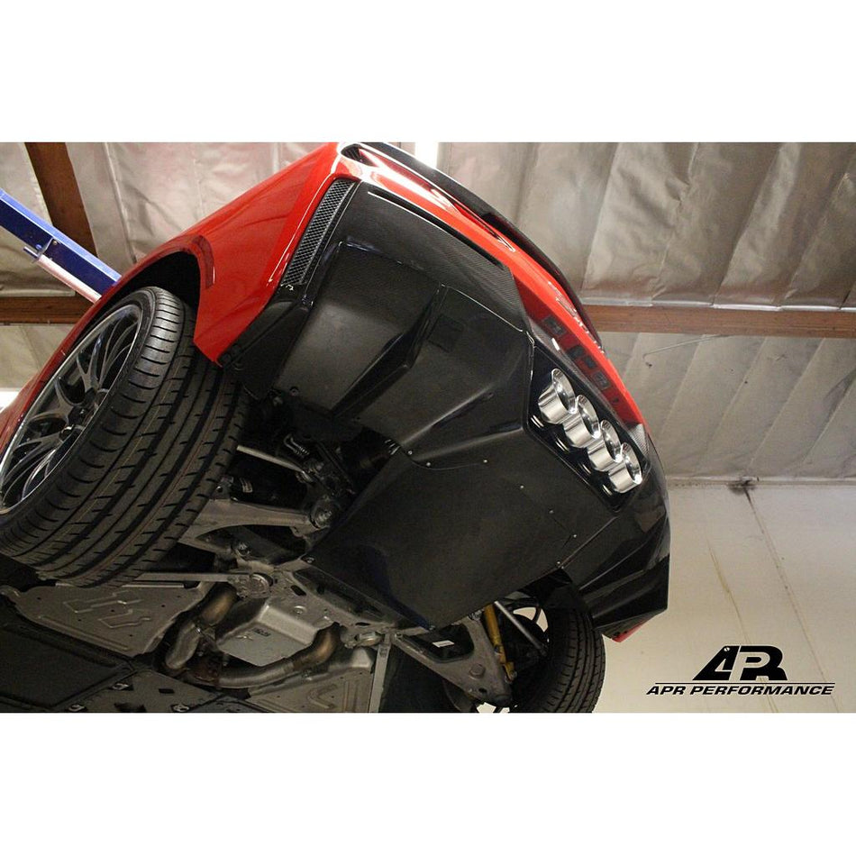 Chevrolet Corvette C7 Rear Diffuser Undertray 2014 2019