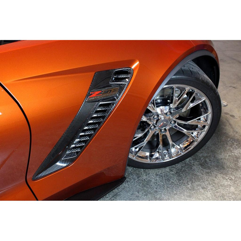 Chevrolet Corvette C7 Z06 Fender Vents 2015 2019
