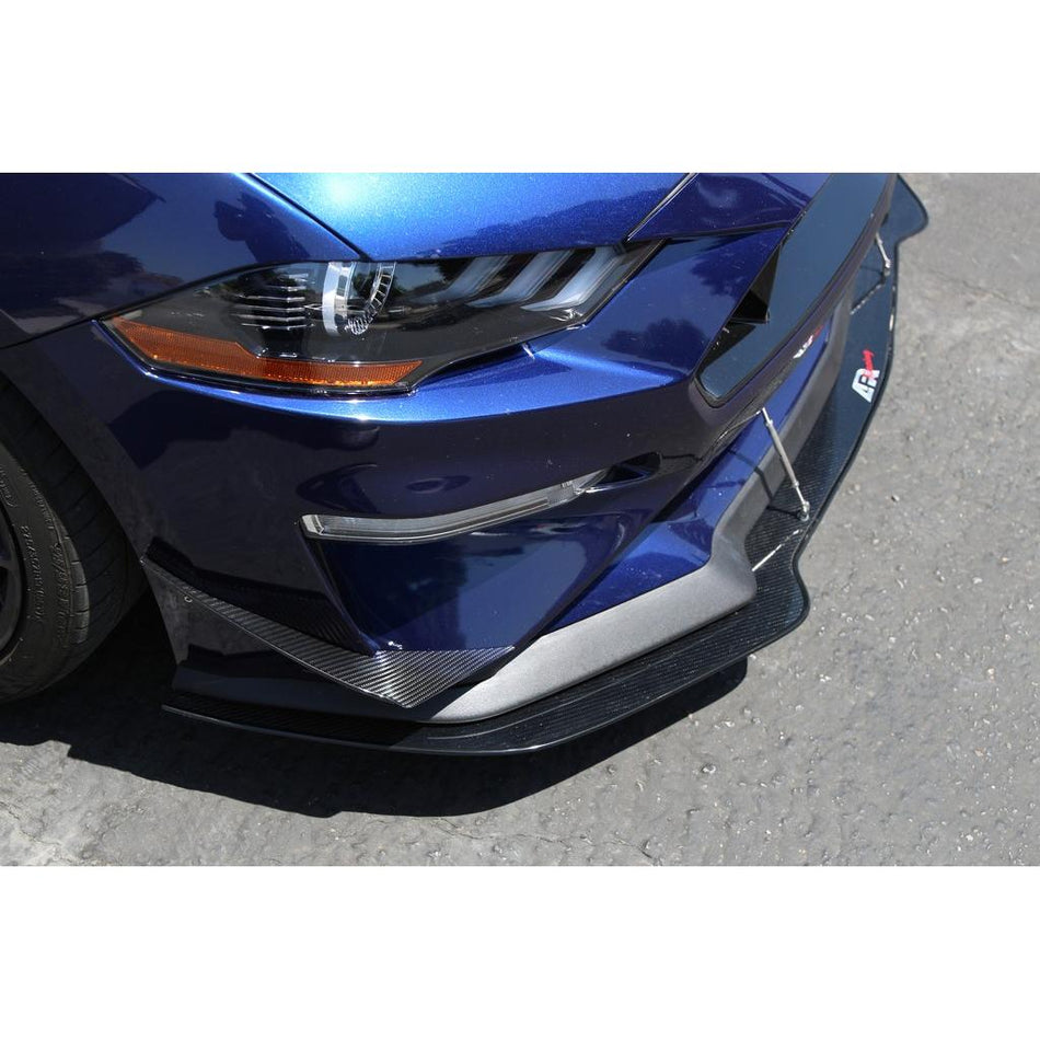 Ford Mustang Front Bumper Canards 2018 Up