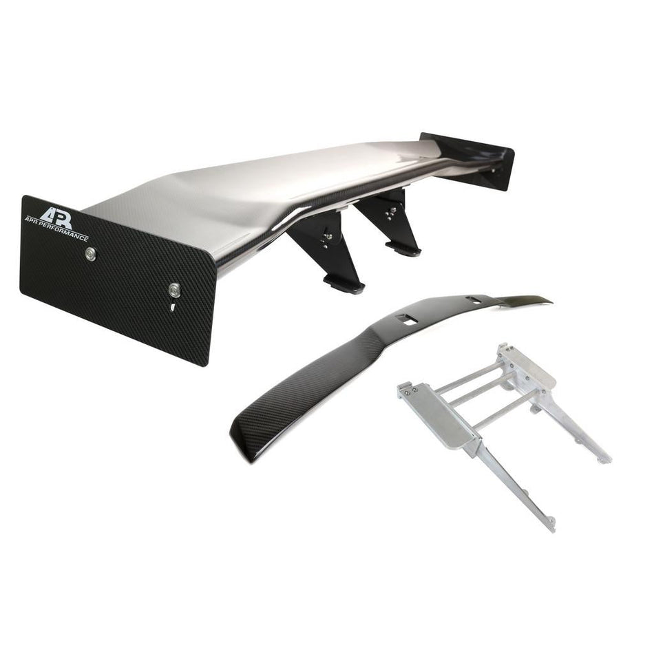 Chevrolet Corvette C7 Z06 Grand Sport GTc 500 Chassis Mount Adjustable Wing 2015 2019