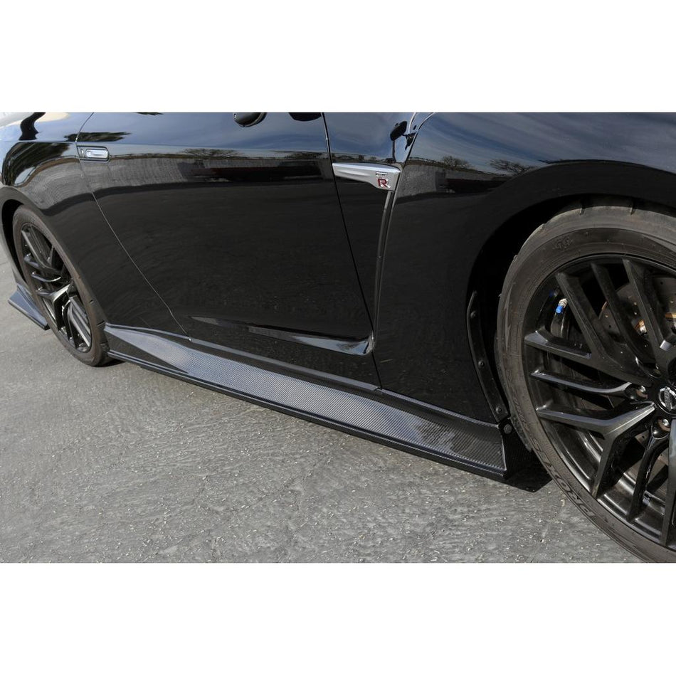 Nissan GTr R35 Side Rocker Extensions Side Skirt 2017 Up