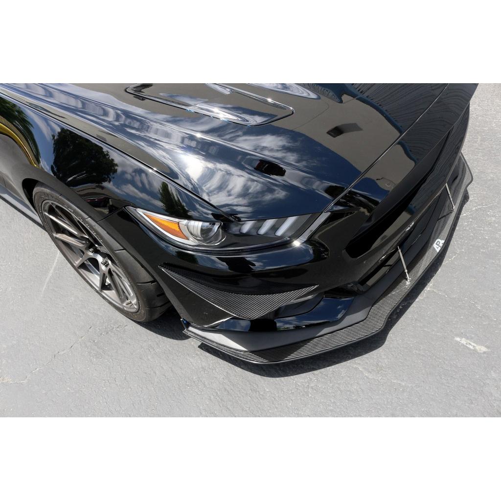 ford-mustang-front-bumper-canards-2015-17
