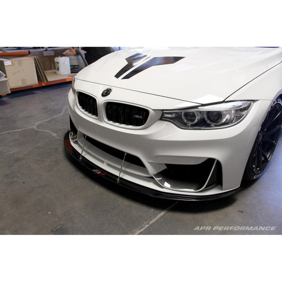 Bmw F82 M4 F80 M3 With M Performance Lip Front Wind Splitter