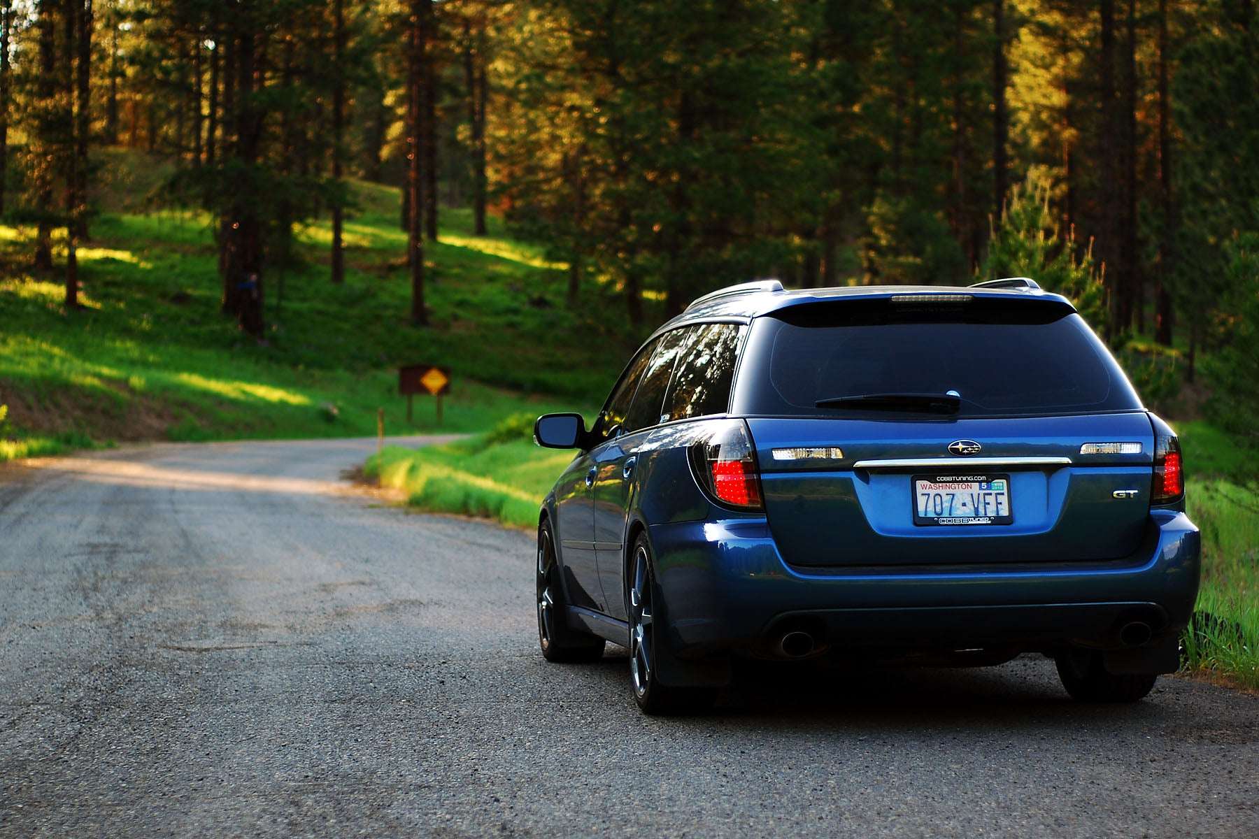 Subaru Legacy GT [wagon] (2005-2009) Sport Springs — 4F007
