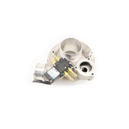 Full-Race 4 Port MAC Boost Control Solenoid Mount for EFR Turbochargers.