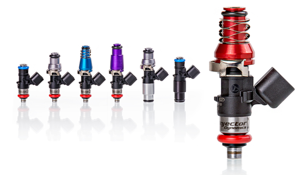 Injector Dynamics ID1300x Fuel Injectors - 1340cc | 2008-2015 Mitsubishi Evo X (1300.48.14.14B.4).