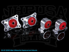 Innovative Billet Replacement Differential Mount Kit - 00-09 S2000.