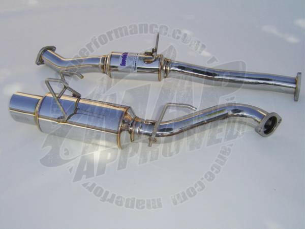 Invidia N1 Single Tip Cat-Back Exhaust (S2000 00+) HS00HS1GST.
