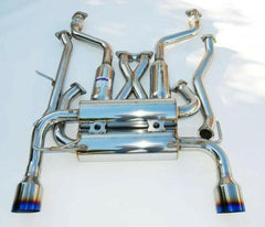 Invidia Gemini Cat-Back Exhaust System - Titanium Tip | 2003-2007 Nissan 350Z (HS02N3ZGIT).