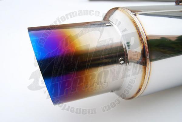 Invidia N1 Racing Cat-Back Titanium Tip Exhaust | 2008-2015 Mitsubishi Evo X (HS09MEXGRT)