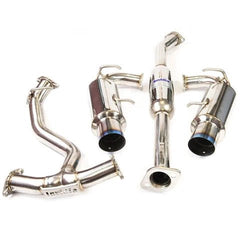 Invidia N1 Cat - Back Exhaust w/ Blue Titanium Tips | 2013+ BRZ/FR - S/86 (HS12SSTGTT) - SBX Performance