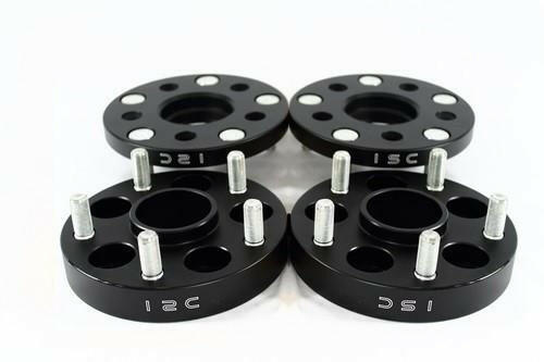 ISC Black Hub Centric Wheel Spacers (ISC-WS5X10015B).