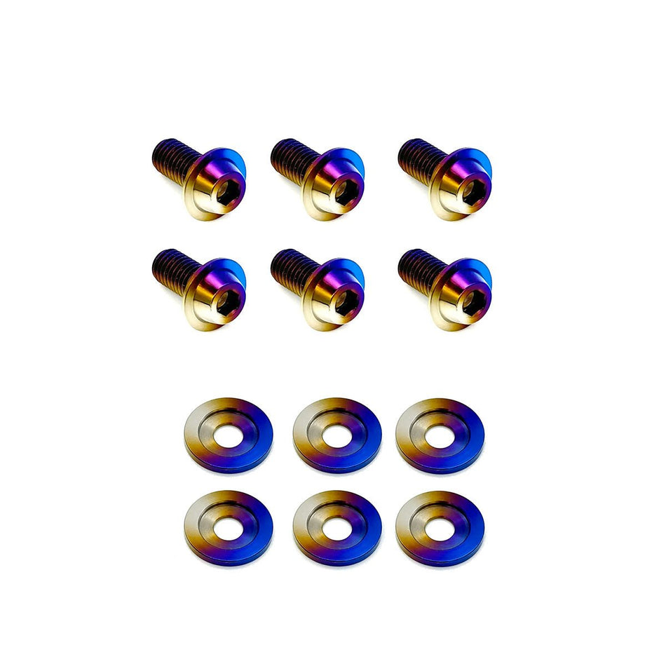 JDC Titanium Front Bumper Hardware Kit | Honda S2000