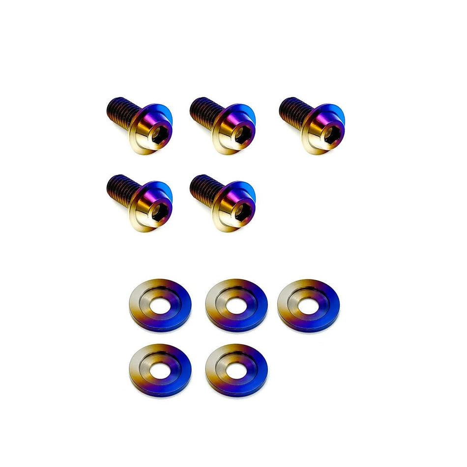 JDC Titanium Front Bumper Hardware Kit | Honda S2000