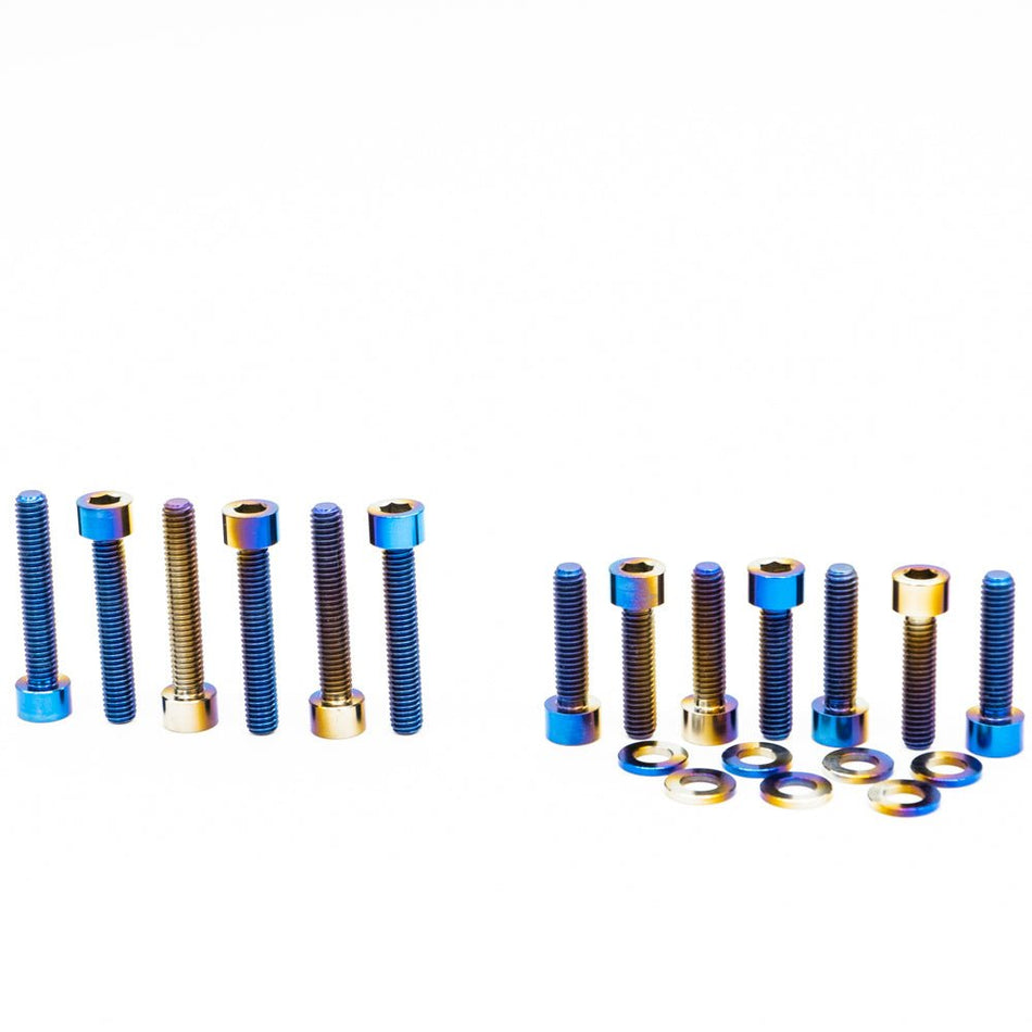 JDC Titanium Frontline Fabrication Valve Cover Hardware Kit | Mitsubishi Evo 4-9