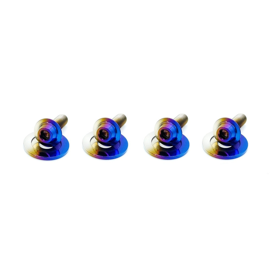 JDC Titanium Hardware for APR Wing End Plates | Universal